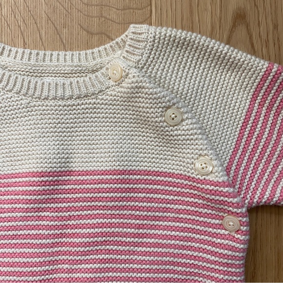 Baby Gap 12-18 mos Fisherman Sweater 100% Cotton - Picture 2 of 7